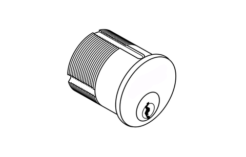 Medeco 5-pin 1" Mortise Cylinder DL Keyway